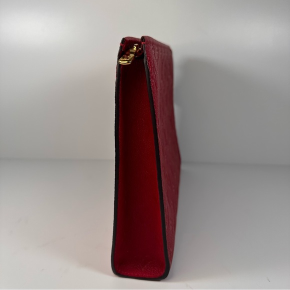 Louis Vuitton Empreinte Monogram Toiletry Pouch 26 Scarlet - Picture 13 of 15